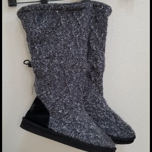 Muk Luks knit boots